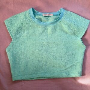 NEW Free People FP Beach Sonny Ringer Swim crop Tee Med